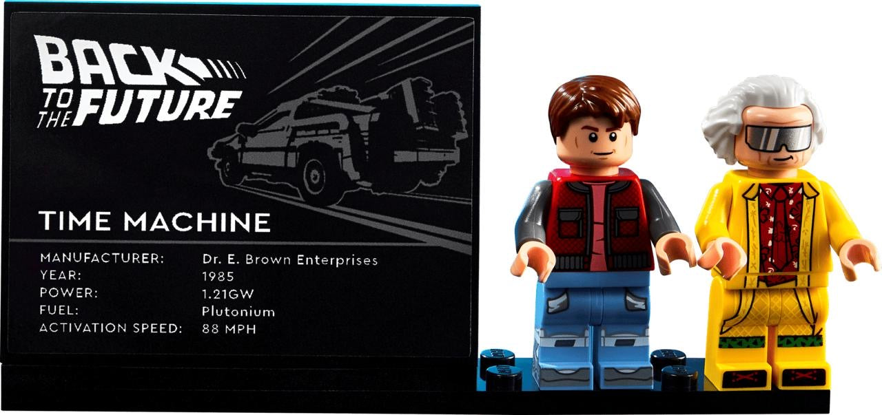 Back to the Future Time Machine Brick Set