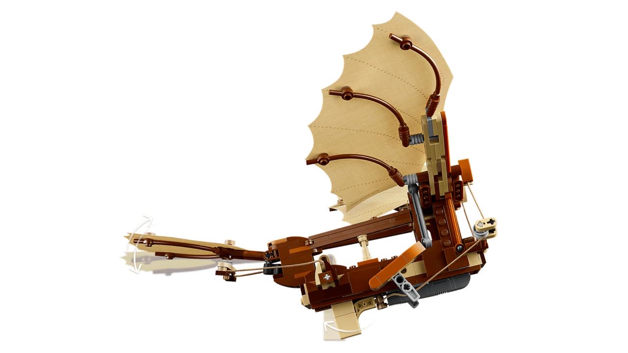Leonardo da Vinci's Flying Machine Brick Set