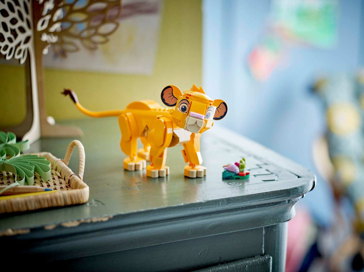 Young Lion Simba Cub Brick Figure