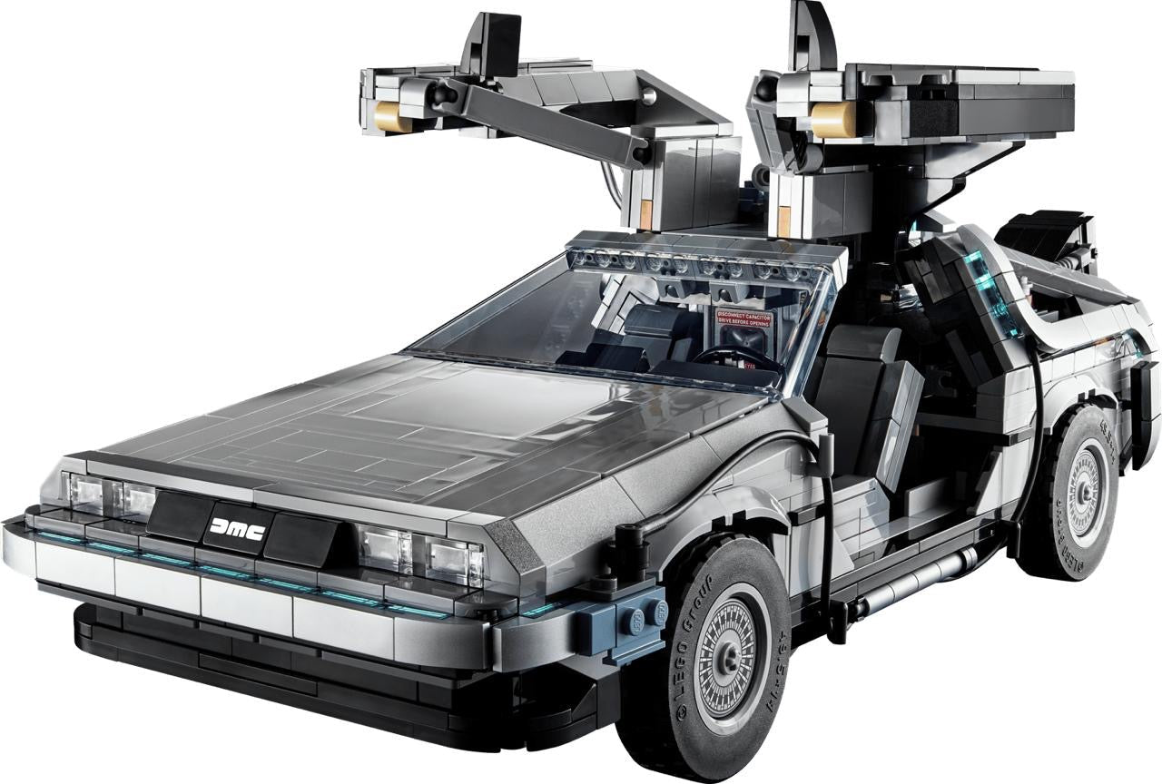 Back to the Future Time Machine Brick Set