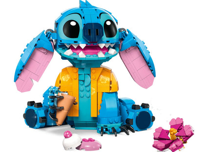 Blue Alien Buddy Brick Figure