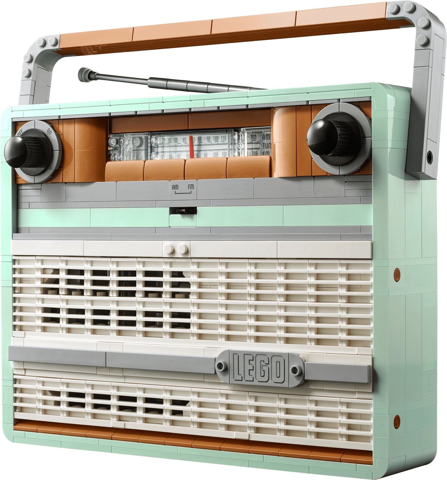 Retro Radio Brick Set