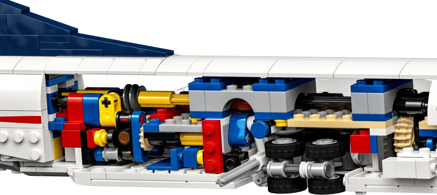 Concorde Supersonic Airliner Brick Set