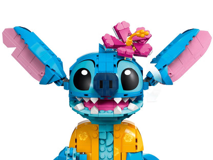 Blue Alien Buddy Brick Figure