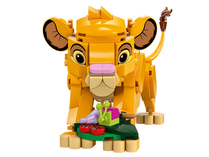 Young Lion Simba Cub Brick Figure