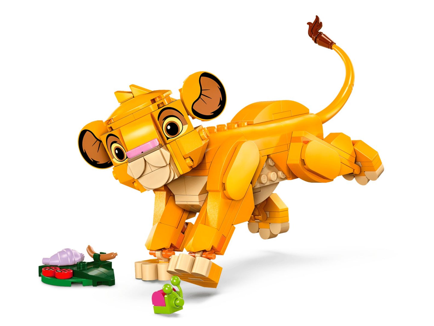 Young Lion Simba Cub Brick Figure