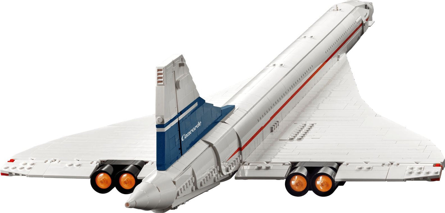 Concorde Supersonic Airliner Brick Set