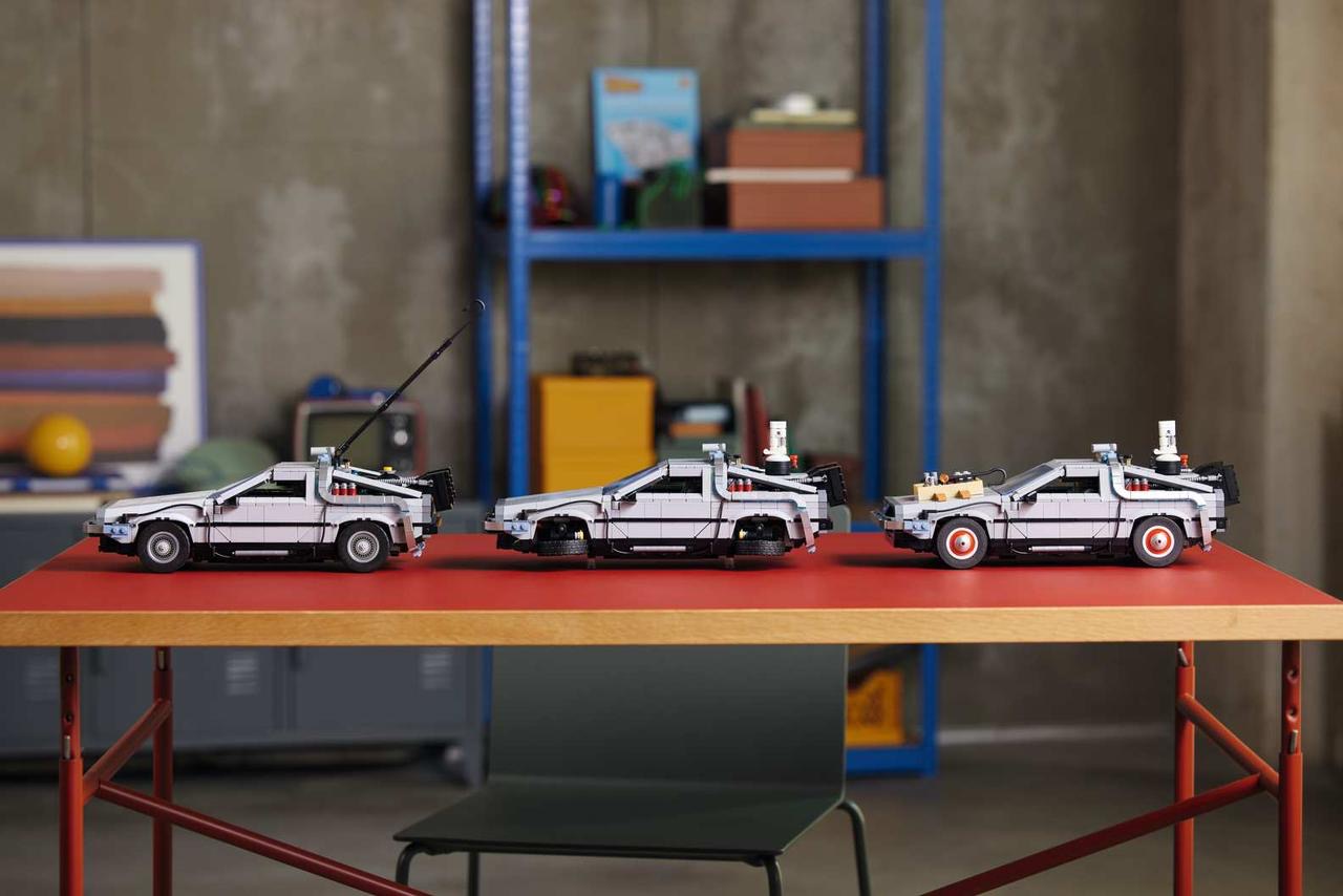 Back to the Future Time Machine Brick Set